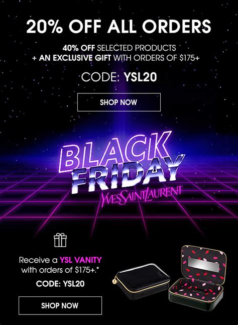 black friday 2019 ysl|ysl black friday deal.